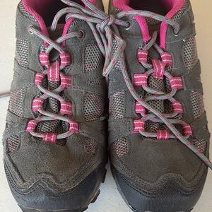 BearPaw Women's Athletic Shoes - Pink and Dark Gray